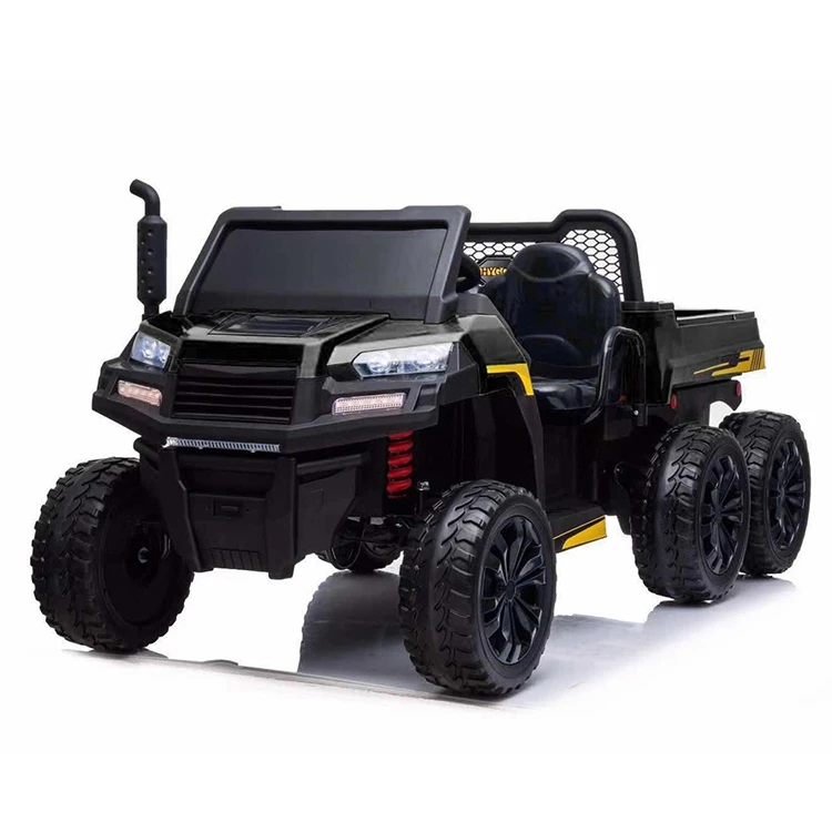 24V Battery 4 Motors 6-wheel Children Electric Toy Ride On Car Tractor