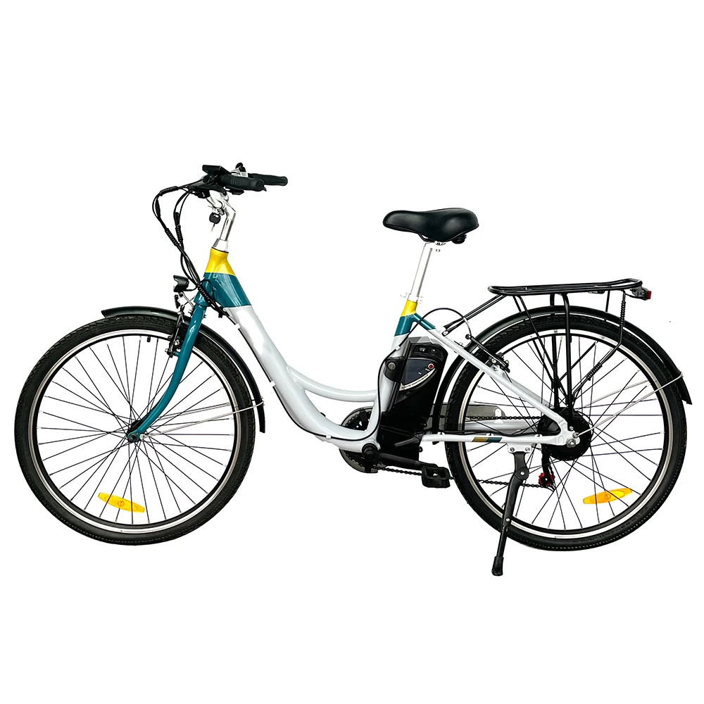 7 высокоскоростных 26 дюймов Электрический велосипед E Bike рама из сплава 250w 36v 10.2ah Электрический велосипед Ebike