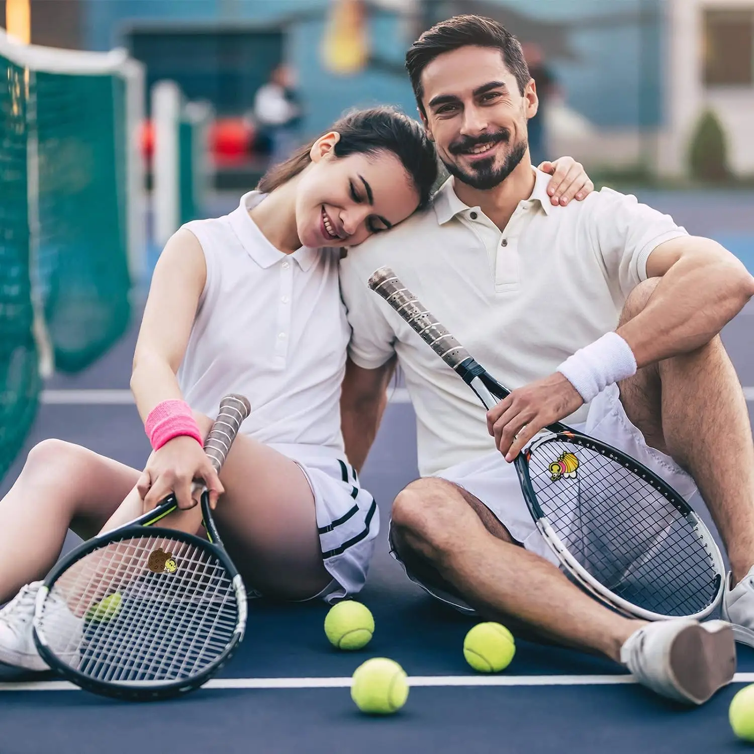 Custom Tennis Racket Vibration Dampener Soft Silicon Racket Dampener Tennis Racquet Shock Absorbers