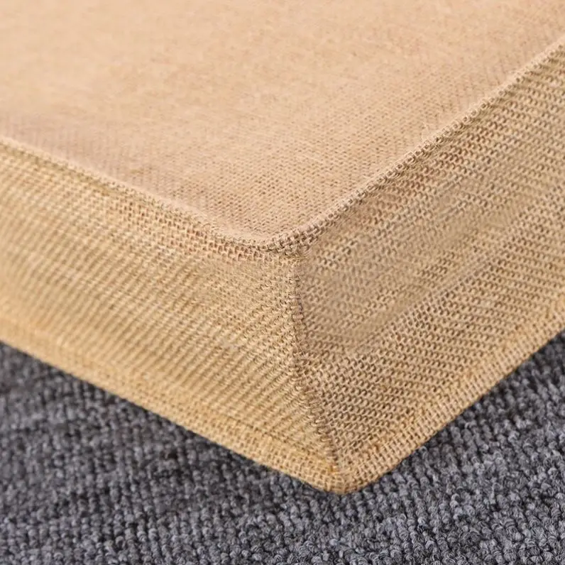 Multifunctional Reusable  clutch favor with hand jumbo  jute beach bag jute tote