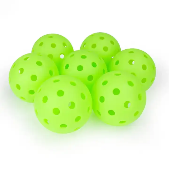 USAPA approved Custom logo Plastic-PE 74MM 40 Holes Pickleball Outdoor Sport