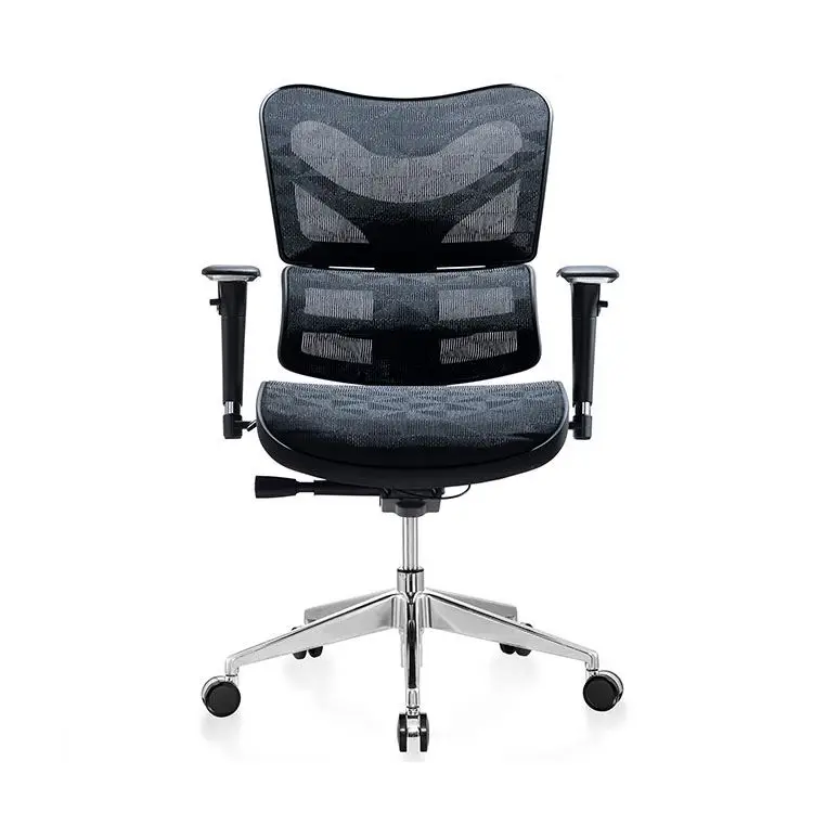 2021 Modern Commercial Office Furniture High Back Adjustable Mesh Ergonomic Chair with Lumbar