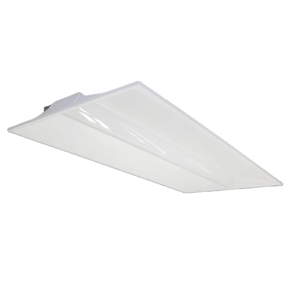 ETL DLC 36Watt 2X2FT 2X4FT Selectable Recessed Commercial Smart LED Troffer Light