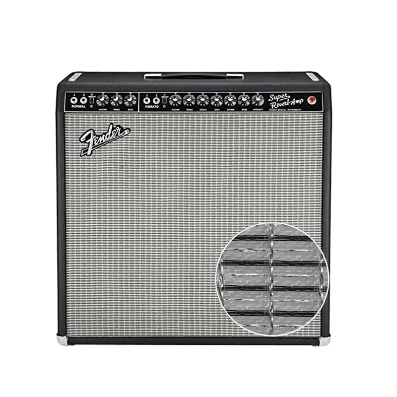 Fende r guitar amplifier speaker grill polishing