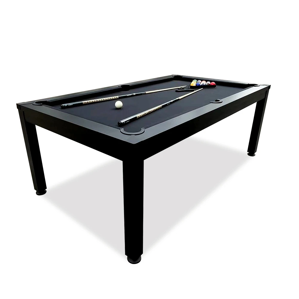 7FT Customized Outdoor Game Table American Compact Board Billiard Pool Aluminum Table Side Pockets Waterproof Equipment
