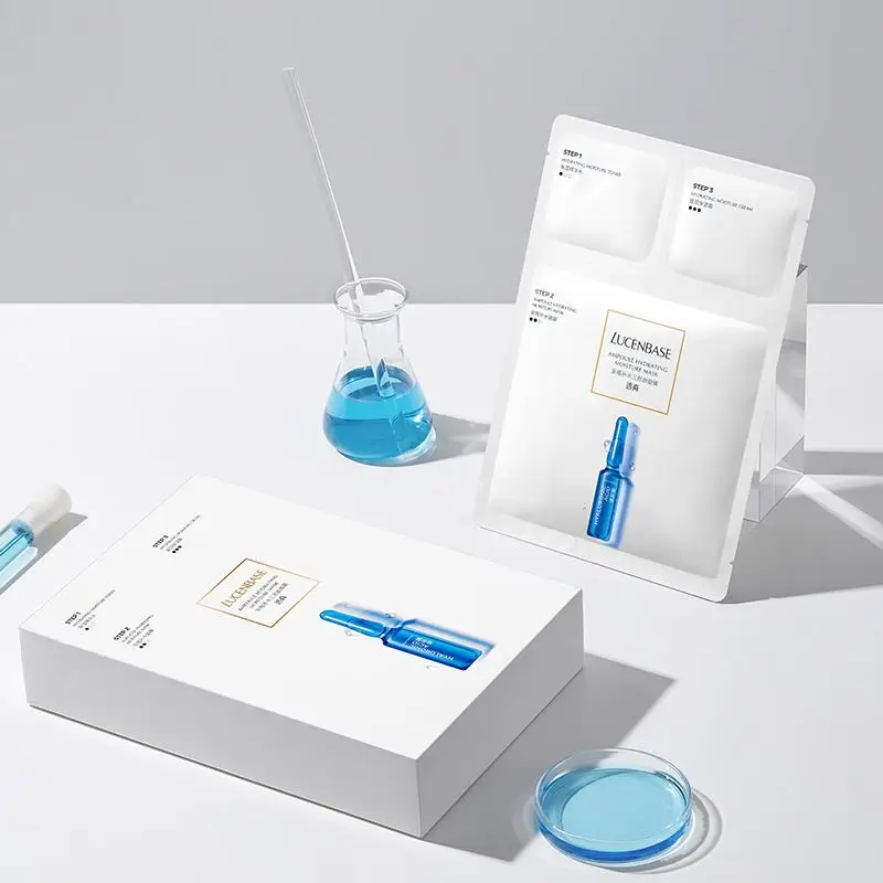 OEM Supplier original cosmetics skin care facial hydrating 3 step sheet masks