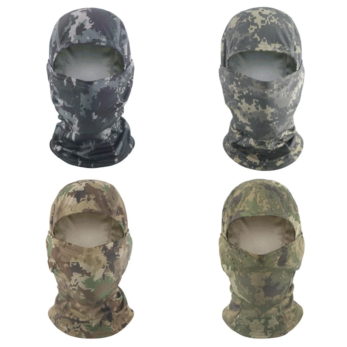 Camouflage Tactical Full Face Mask Balaclava for cycling bicycle motorcycle dust hats caps Ski mask Headscarf