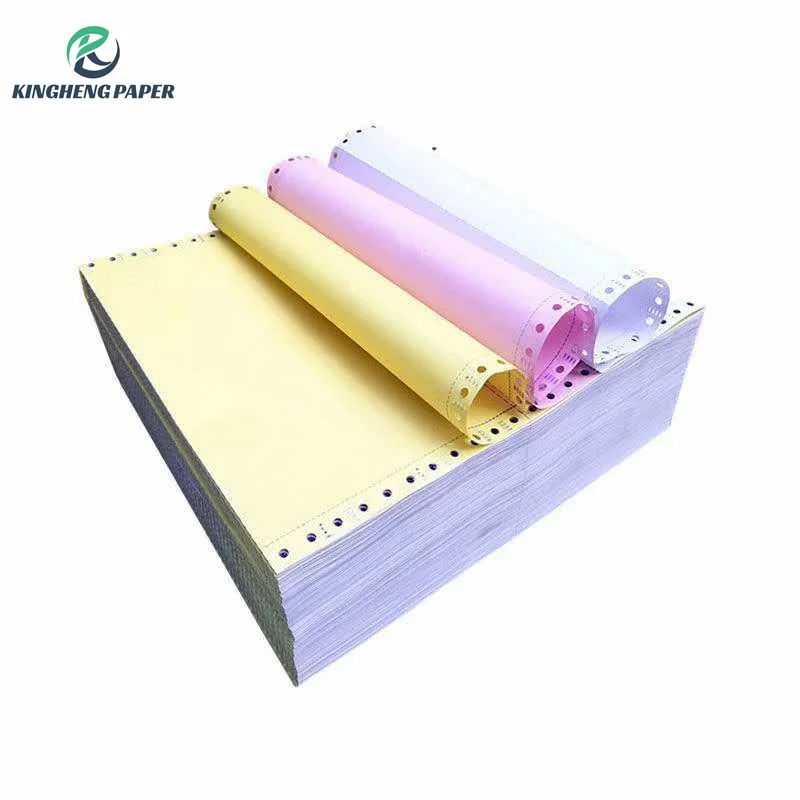 Carbonless Paper (CB/CFB/CF) with Blue/Black Image Computer Paper