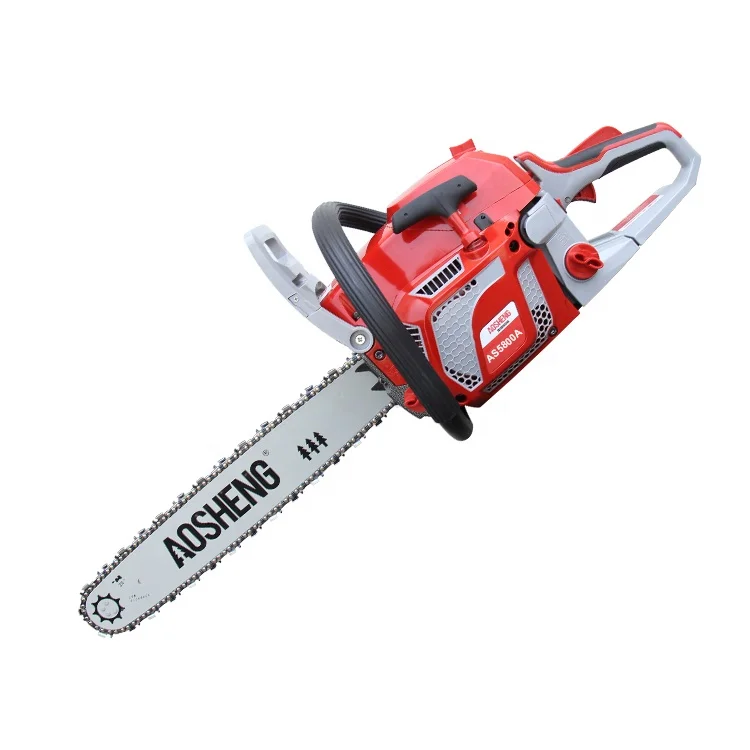 Outdoor portable logging chainsaw tool cheapest power tools set professional gasoline 55cc chainsaw