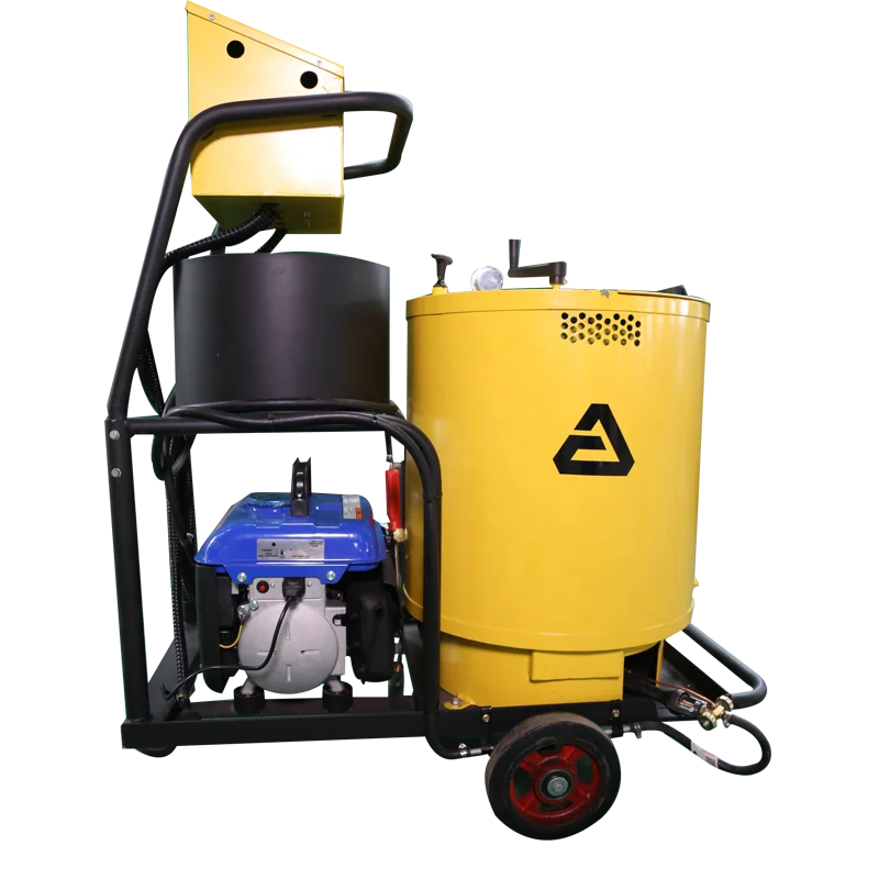 60L asphalt melter kettle crack sealing machine