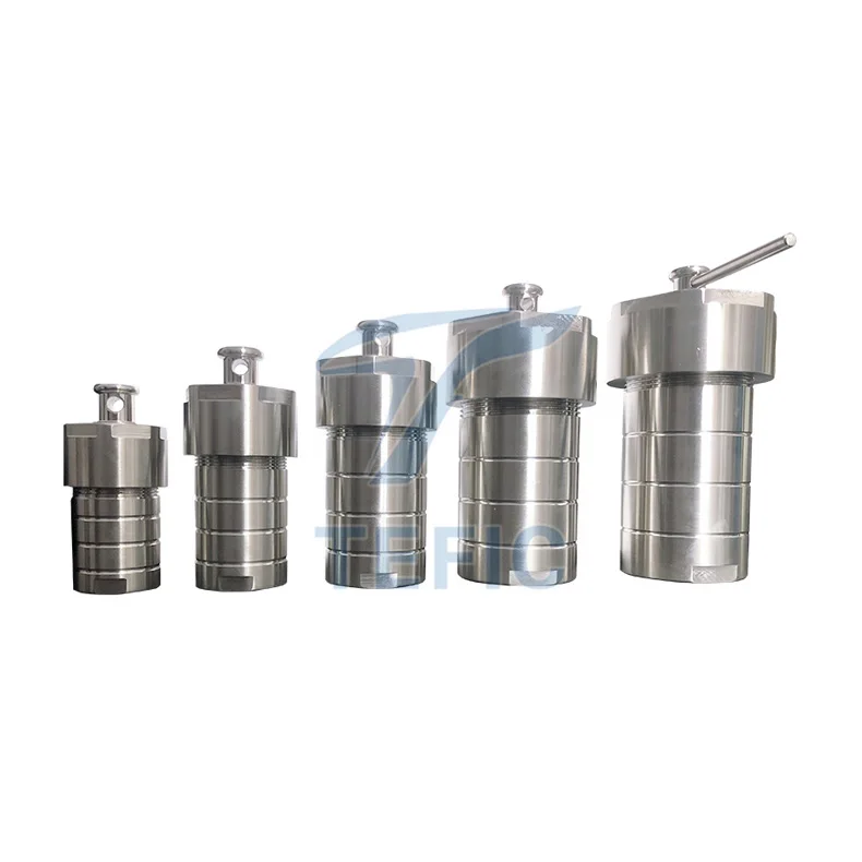 50ml high temperature high pressure stainless steel hydrothermal synthesis reactor / digestion tank for lab