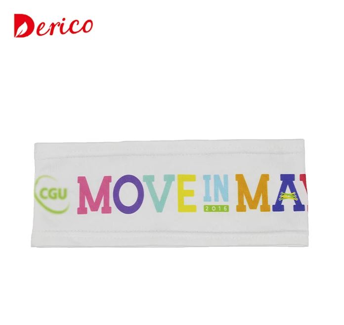 Wholesale men sports hair bands custom elastic non slip bicycle running headband