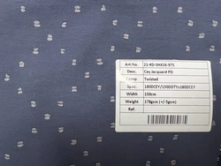 Custom high quality popular chiffon cey cut flower polyester fabric