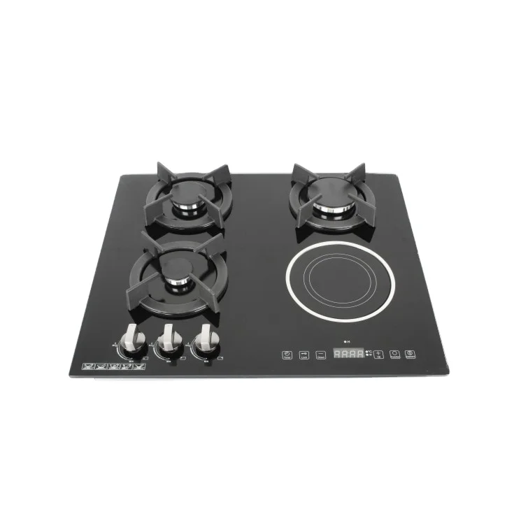 Кухонная плита 4 конфорки гибридная электрическая stove3 1 одиночная инфракрасная Индукционная керамическая