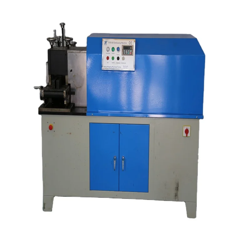 High quality round and square steel metal embossing machine TYH-100