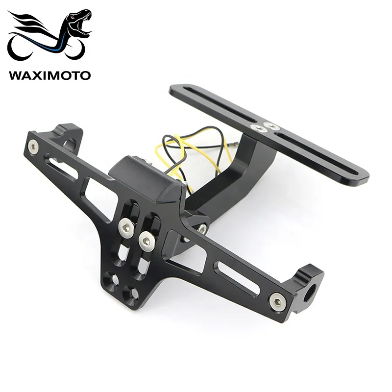 Waximoto универсальное приспособление для послепродажного обслуживания держатель номерного знака выпрямитель крыла хвостовой части CNC T6 6061 алюминиевый сплав