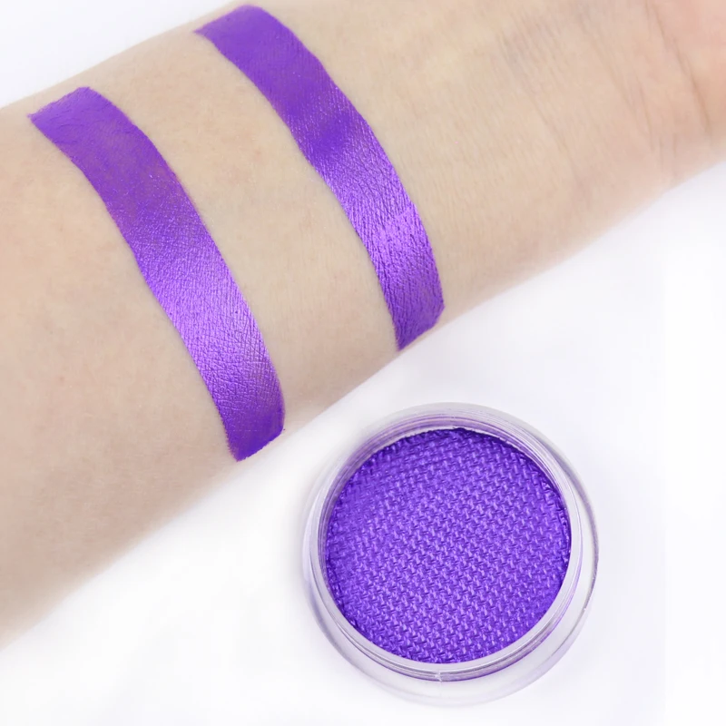 3g частный логотип профессиональная слюда на водной основе жемчужные цвета живопись для тела товары моющаяся краска лица и детей