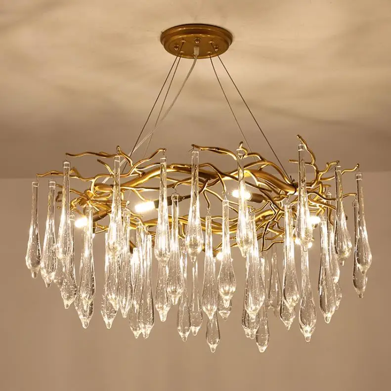 Zhongshan lamps home decor luxury modern chandelier light for coffee shop