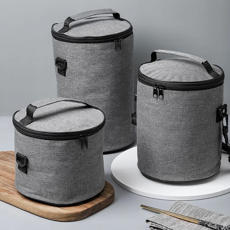 Custom reusable wine can thermal portable food carry on package school children kids lunch box insulated lunch bags for adults