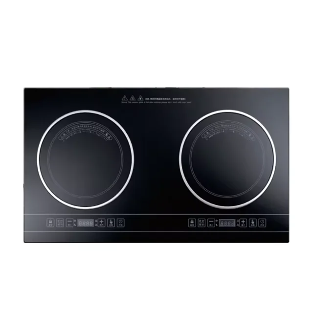 Customized 4mm Black External Ceramic Smooth Surface Glass Induction Cooker Glass