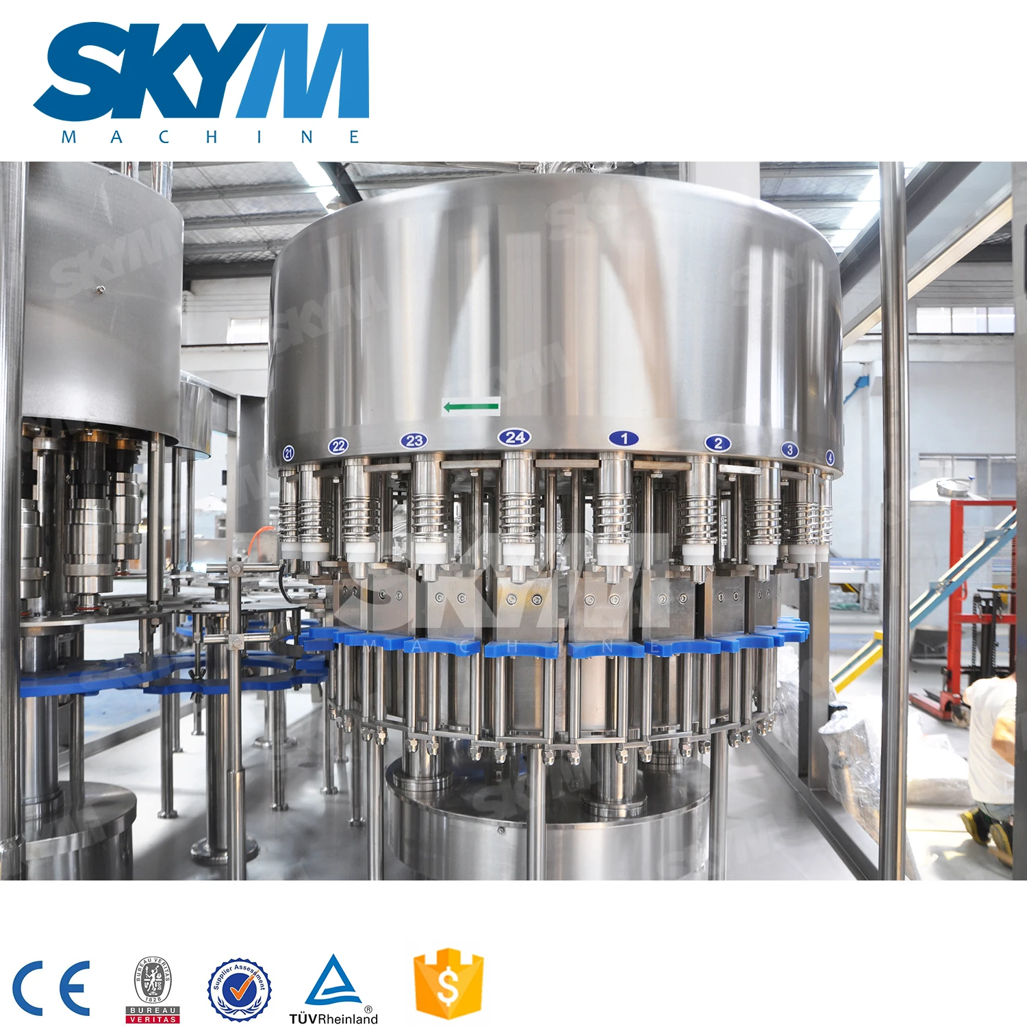 Wholesale Manufacturer Automatic Mineral Pure Drinking Water Bottle Washing Filling Capping Machine
