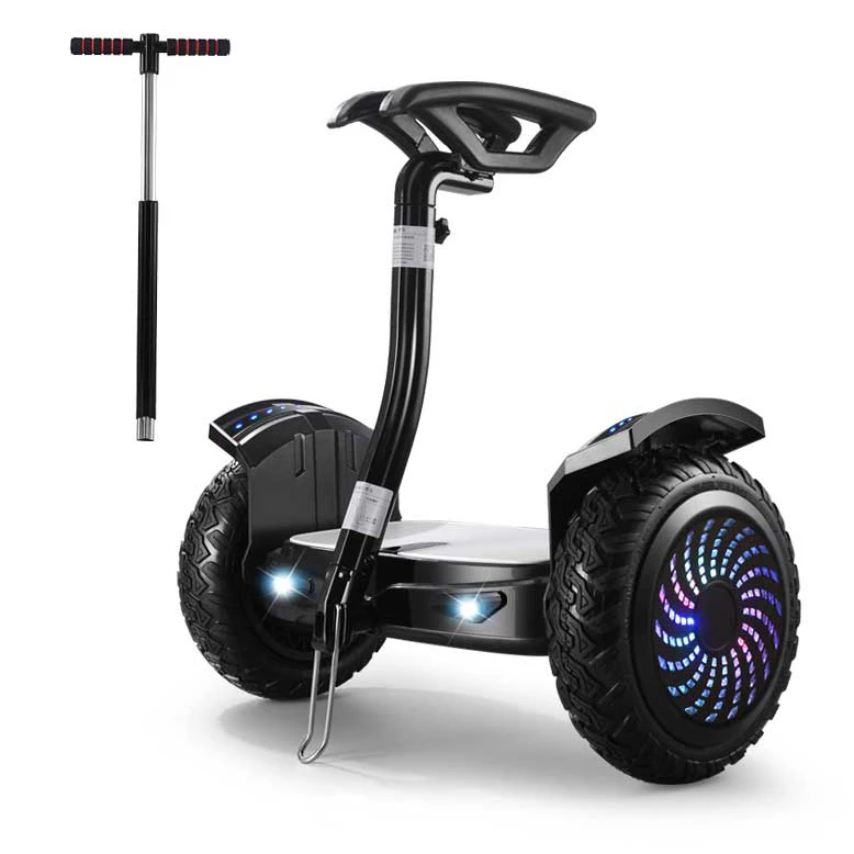 China Professional Manufacture OEM 10 Inch Smart Hoverboard Battery Adult Hummerhover Hoverboard with Lights with Handlebar