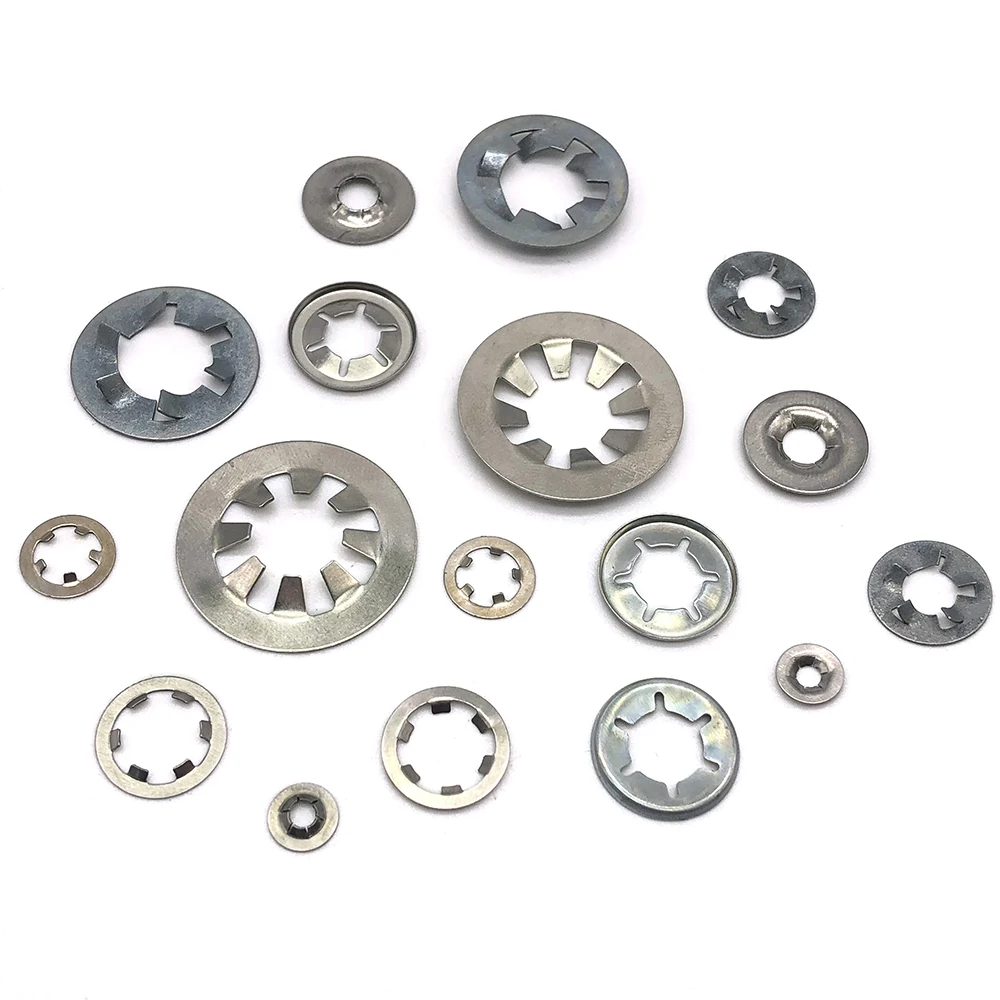 Lock Washers Stainless Steel Internal Tooth Star Lock Washers