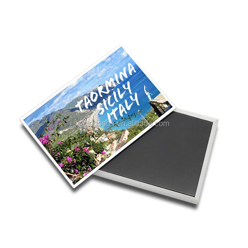 Cheap Souvenir Clever Iceland Puffin Printing Tinplate Iceland Fridge Magnet