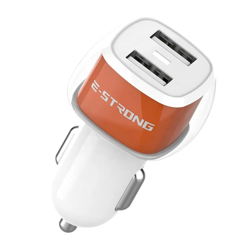 Factory Supply universal dual 2 port usb car charger QC3.0 12-24V Quick Usb Car Charger for iphone