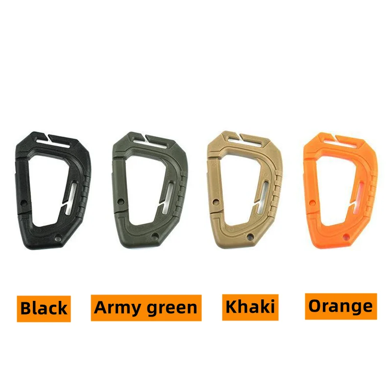9cm EDC Outdoor Sports Hiking Camping Plastic Climbing Carabiner Hook