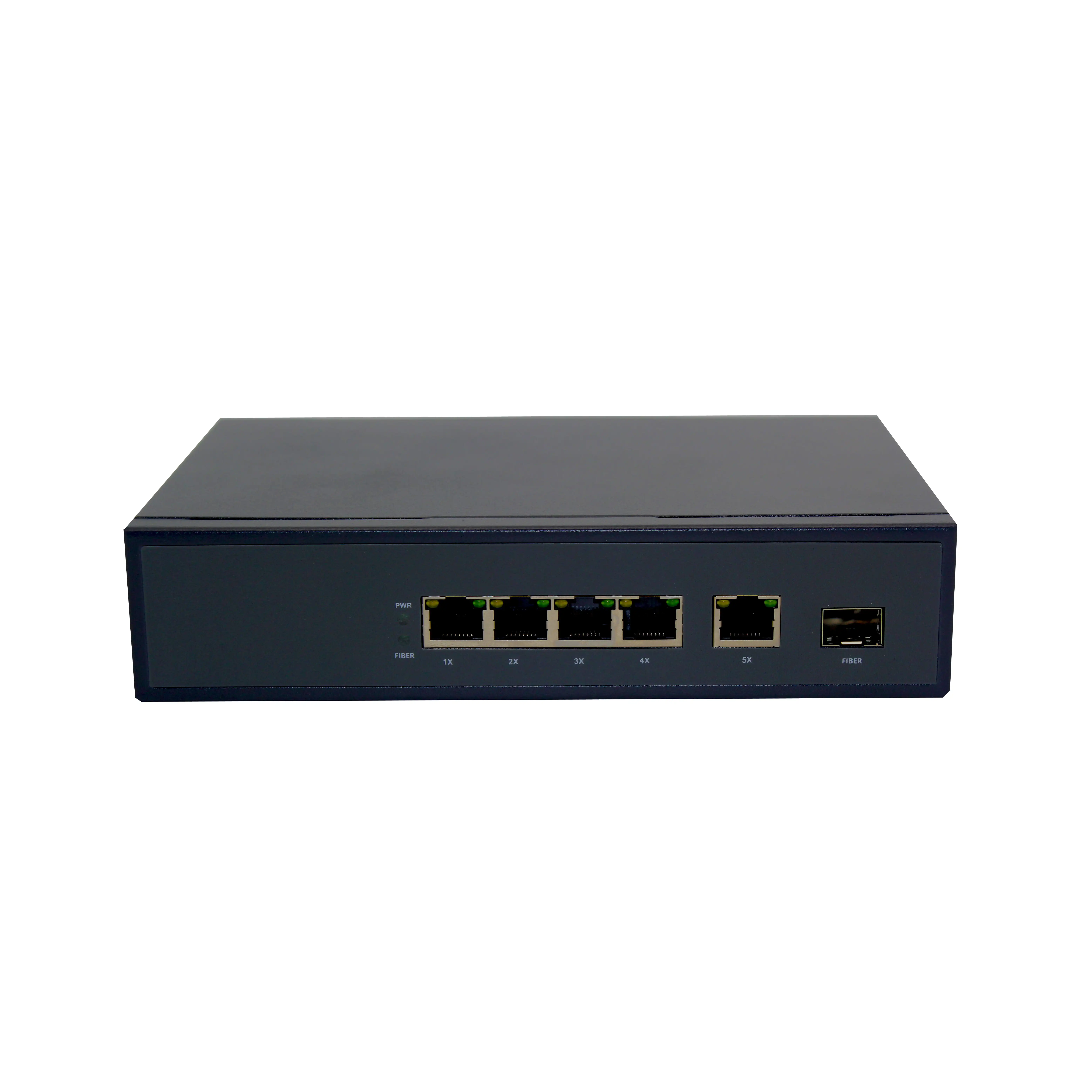 Высокое качество 4 нисходящий канал порта 1 Uplink RJ45 порт 1 Uplink порт SFP Plug and Play коммутатор питания через Ethernet Совместимость с Huawei и ZTE