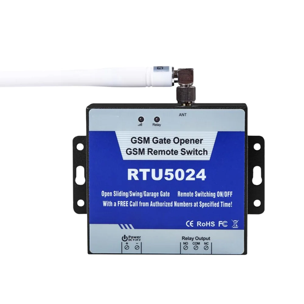 Открывалка для ворот RTU5024 4G LTE GSM, открывалка для ворот, легкая настройка через приложение SMS