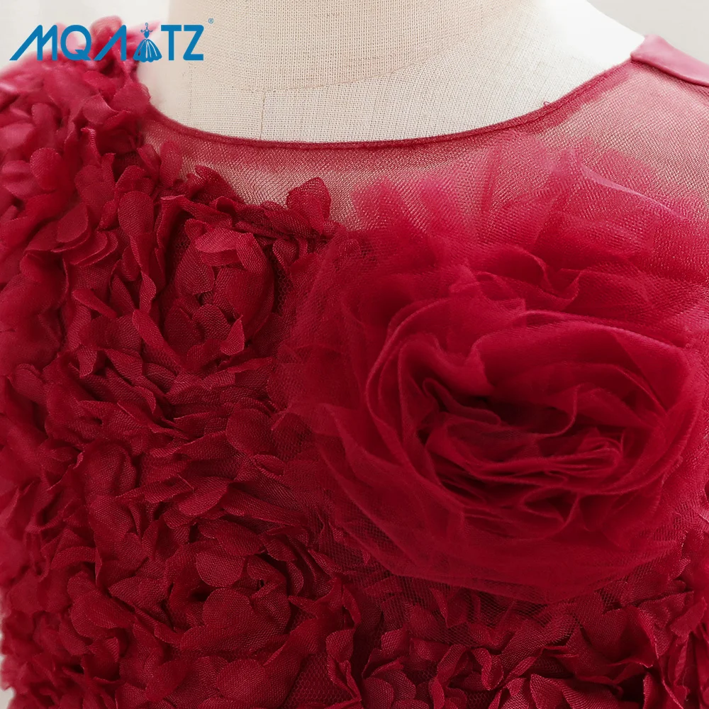 MQATZ High Quality Little Girl Dress Baby Girl Cake Style Layered Frock Toddler Net Tutu Party Dress