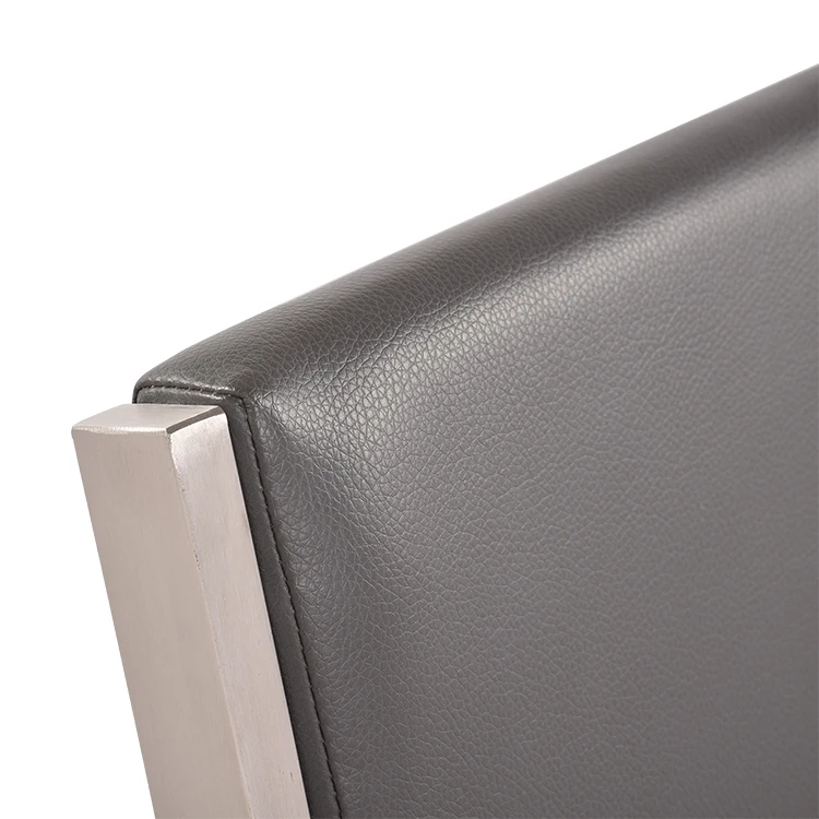 Redsun Factory Supply Contemporary Upholstered Square Base Waiting Room Chair /Bar Stools