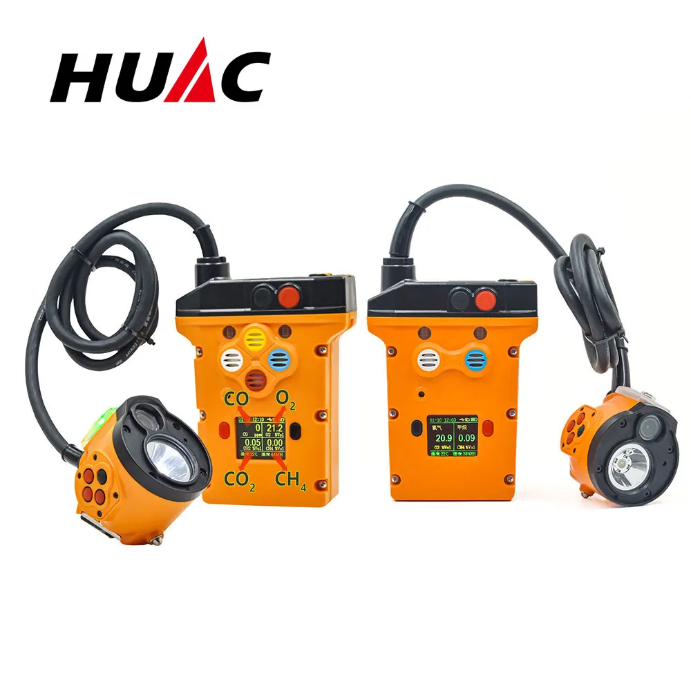 METHANE OXYGEN CARBON MONOXIDE CARBON DIOXIDE GAS DETECTION MONITORING LED MINE HEADLAMP MINER CAP LAMP UNDERGROUND CAMERA