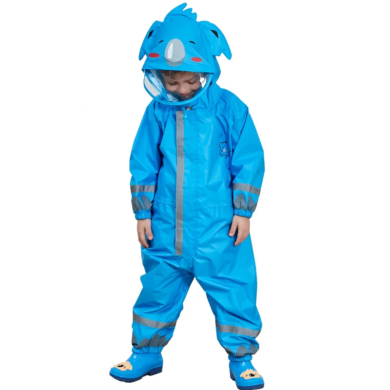 
Kids outdoor Cartoon poncho Raincoat for Children Waterproof 
