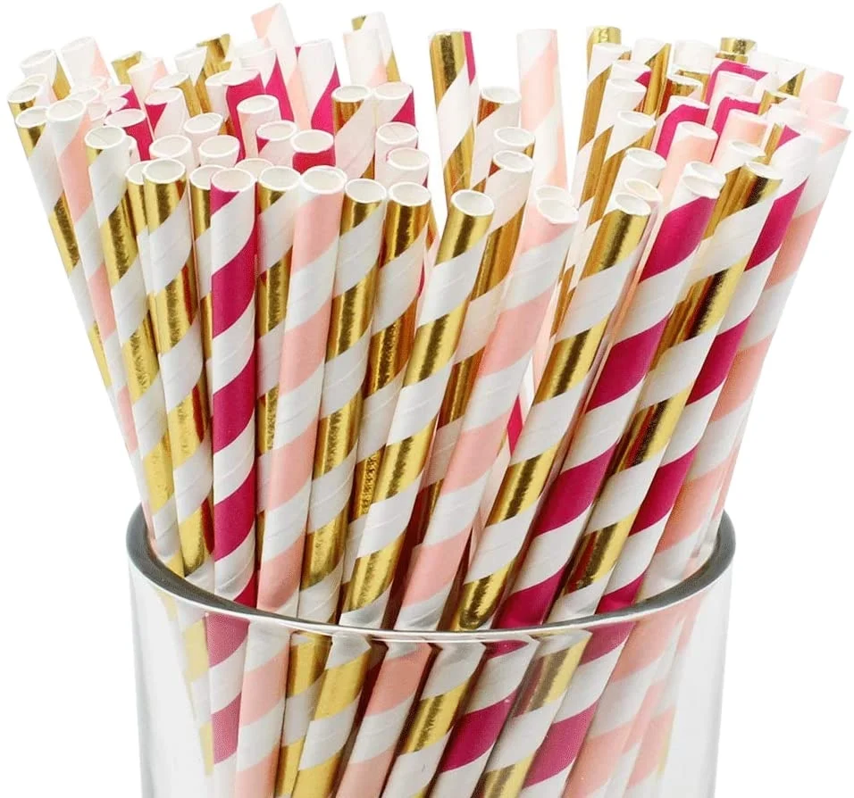 wholesale bulk paper straws manufacturer low price biodegradable straws individually wrapped