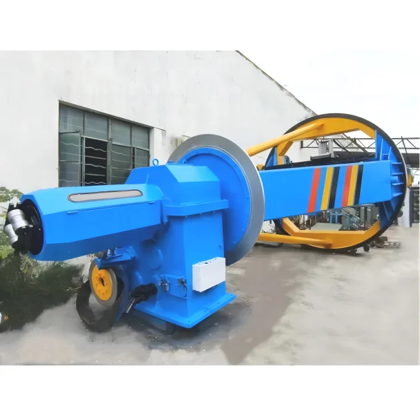 Factory direct supply wire and cable drum twister laying up machine with traversing