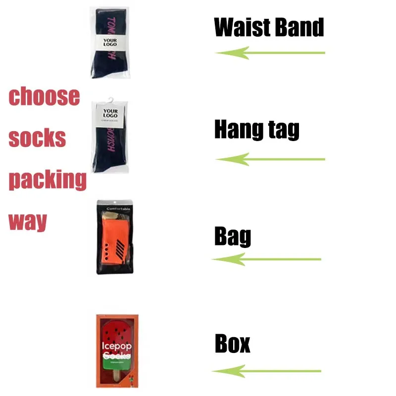 Custom Knitting Socks Polyester  Breathable And Comfortable For Spring And Autumn Season Free Design HY-S-044