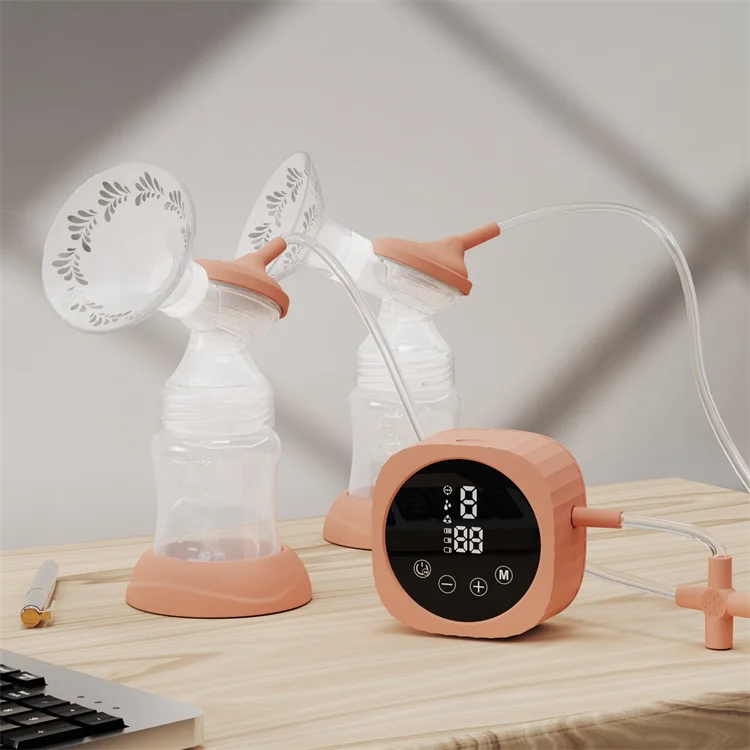 Carebao BPA Free Silicone Double Sides Electric Breast Pump For Breastfeeding