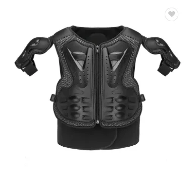 4-14 Years Children Body Protector Vest Armor Kids Motocross Armor Jacket Chest Spine Protection Gear Anti-fall