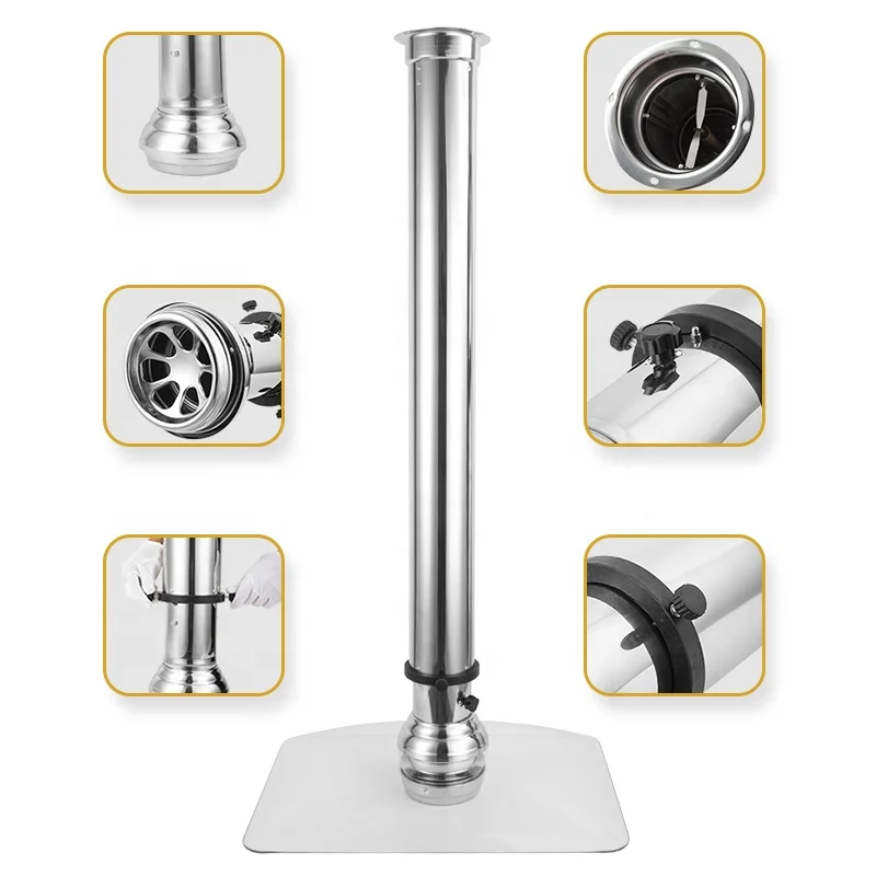 Hot Sale Of Smoke Pipe Commercial Oven Equipment High Quality Smoke Pipe Lifting Exhaust Pipe