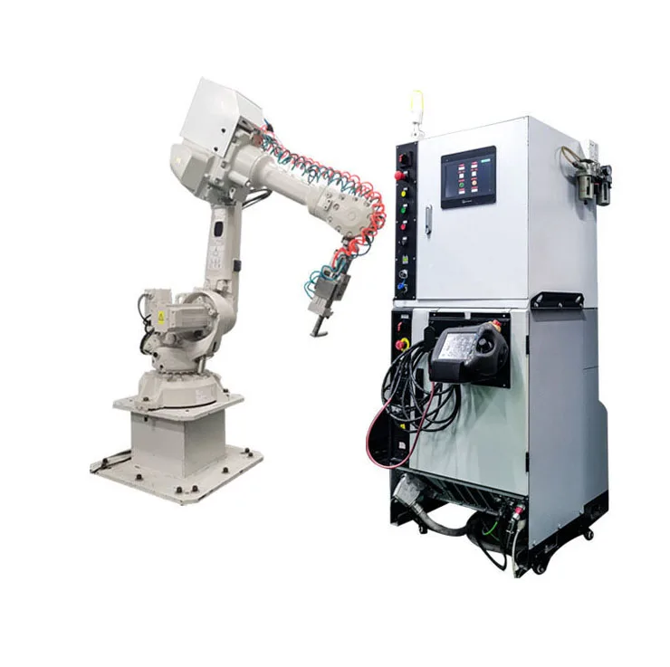 custom 6axis servo motor robot arm fastest polishing machine with casting spare part set for marble