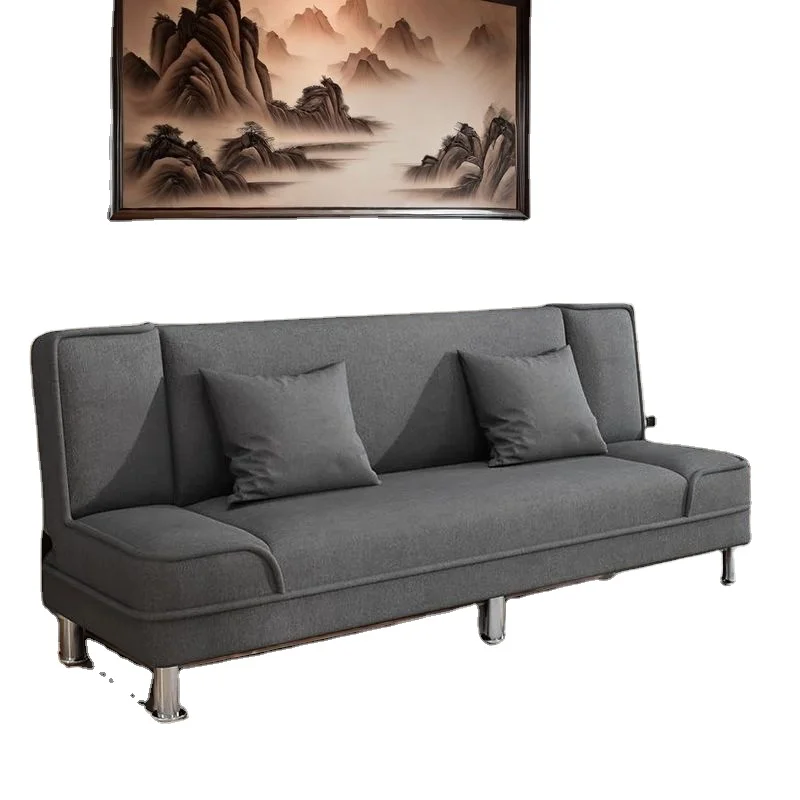 Multifunctional Pull Out Lazy Futon Convertible 3Seater Corner Sleeper Couch Sofa Cum Bed Living Room Furniture Folding Sofa Bed