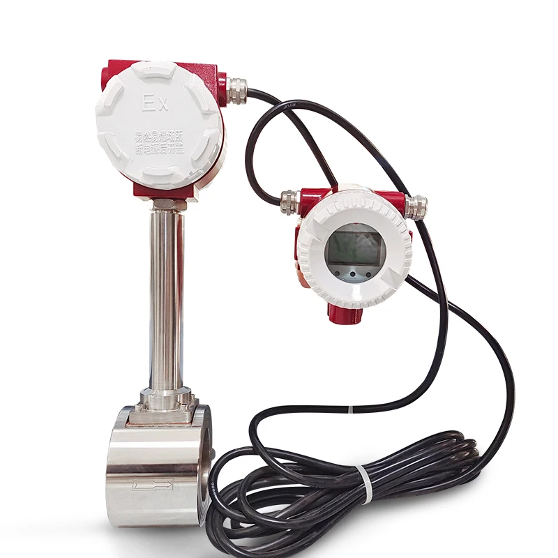 Digital remote vortex flowmeters analog air steam vortex flowmeter