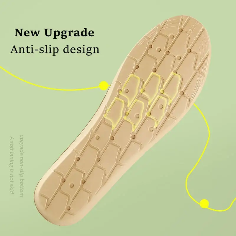 New Support Massage Insoles Acupoint massage Soft Mesh Deodorant Running Insoles Orthopedic Insoles For Feet