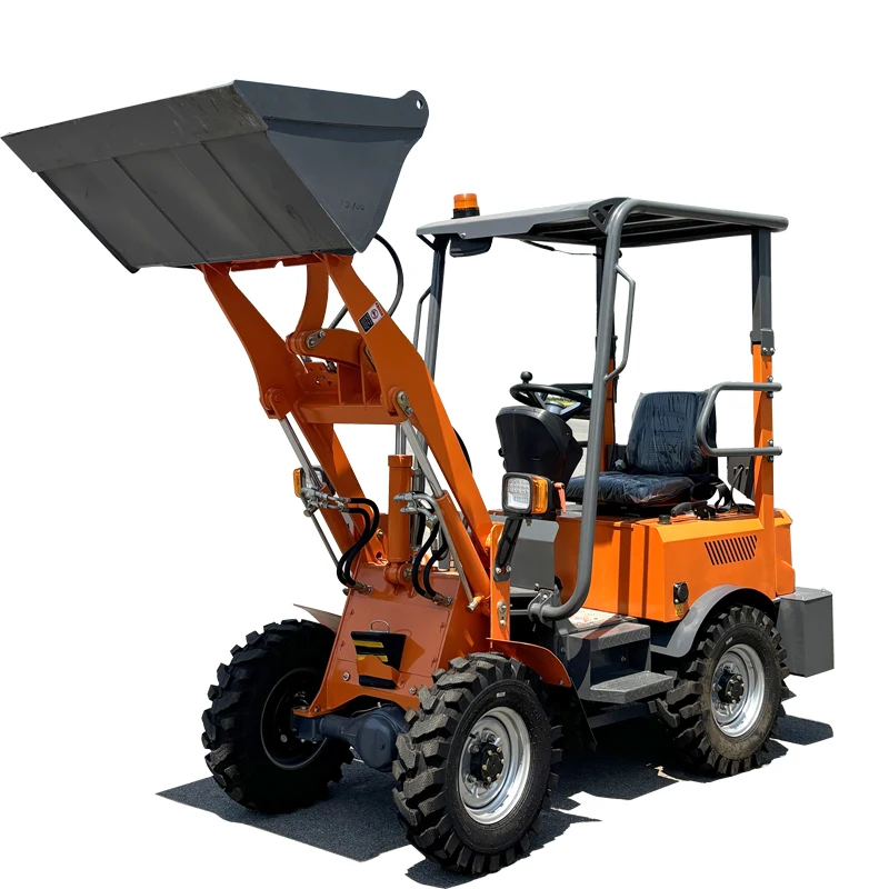 Ronggong RGEV-04 China Wheel Loader 1150Kg Electric Mini Dumper for Sale