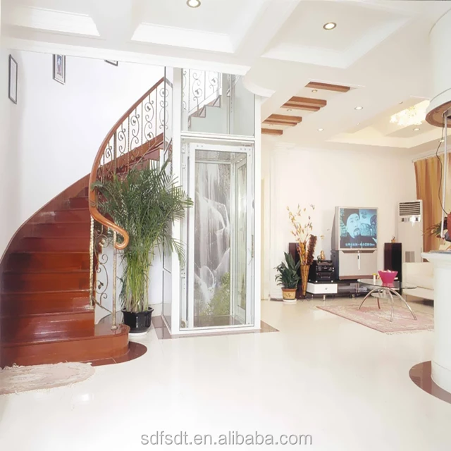 FUJI ZY villa elevator home elevator kit with Japanese technology small elevator for 2 person