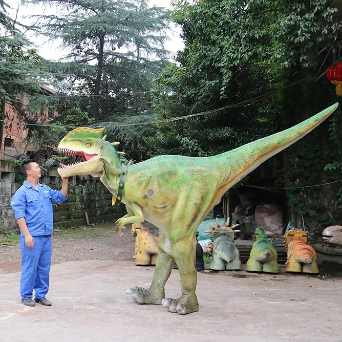  Аниматронная Реалистичная ходьба с костюмом динозавра T-rex для