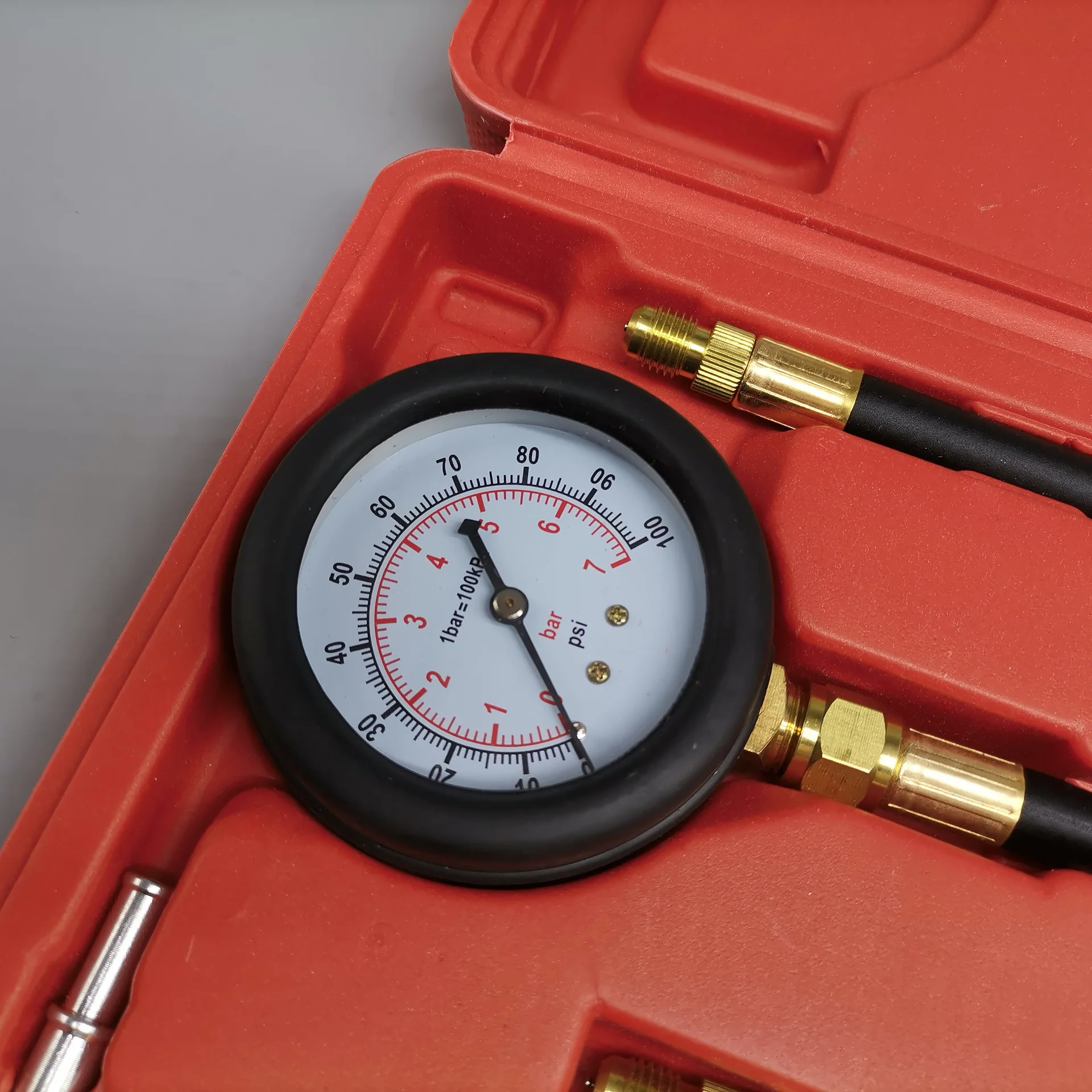 Competitive Price Oil Combustion Spraying Pressure Meter Portable Fuel Injection Pressure Gauge